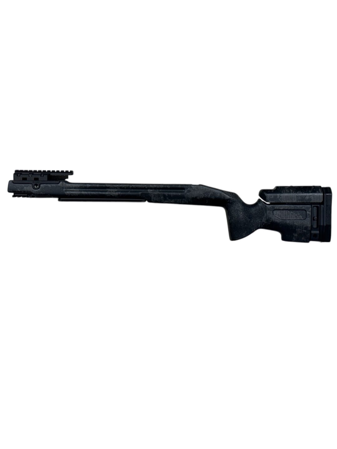 Manners MCS-NS Night stalker With MSC-EFR top rail and side picatinny rail BACK IN BLACK