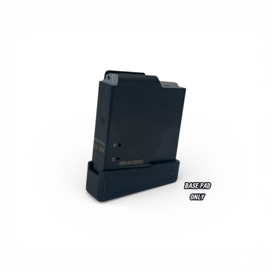 Gray Ops AW Magazine Base Pad / COLOR: BLACK